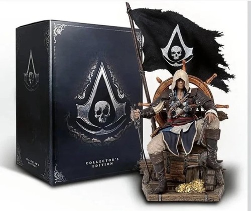Assassin creed black - black, flag