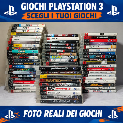 Lotto giochi ps3 - giochi, sony